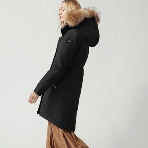 ❗️SOLD❗️CANADA GOOSE Rossclair BLACK LABEL coat black